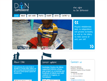 Tablet Screenshot of dansomaliland.org